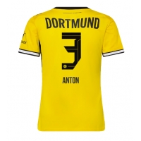 Koszulka piłkarska Borussia Dortmund Waldemar Anton #3 Strój Domowy dla kobiety 2026-27 tanio Krótki Rękaw